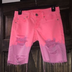 Custome dye and cut American Eagle Jeans